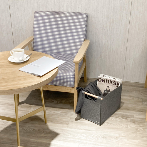 Roommate 収納ボックス フェルト生地 折りたたみ式 北欧スタイル 衣類