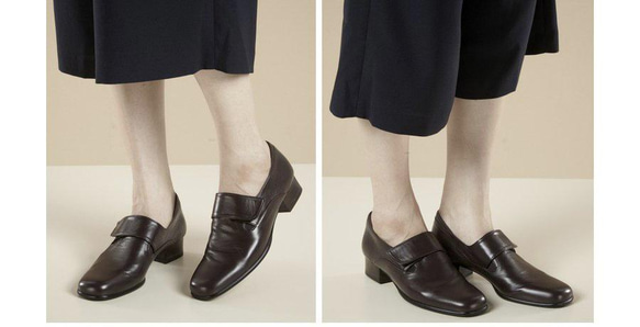 柔軟羊羔皮舒適鞋，貼合雙腳 z3530 高跟鞋舒適鞋跟 第8張的照片