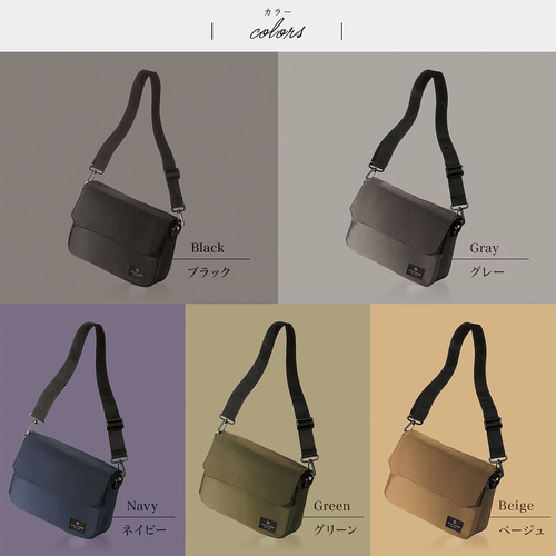 楽天6年連続No.1】ショルダーバッグ ナイロン 軽量 スキミング防止 8