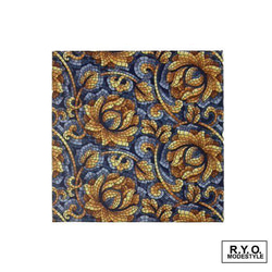 ★オーダーページ★ ミニ座布団「金彩菱形」置物用 ハンドメイド ミニチュア ミニ座布団 飾り座布団 金彩菱形 10cm角 4個セット 置物用