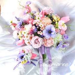 オーダーメイド ブーケ ブートニア ブーケ aquamarine 通販｜Creema