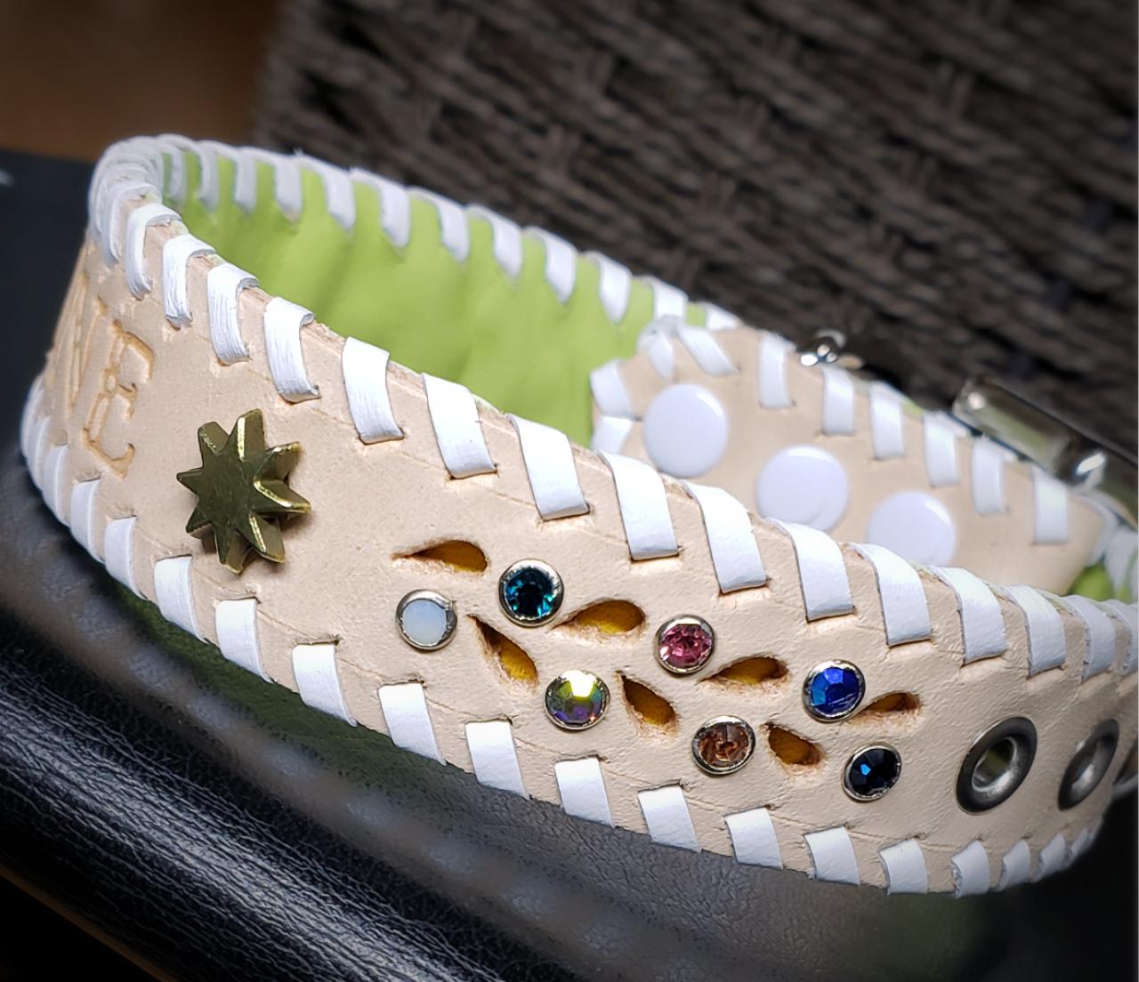 レザー、ハード犬首輪