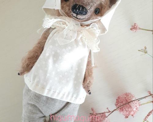 おしゃれひぐまちゃん】テディベア ぬいぐるみ ぬいぐるみ ひぐま組