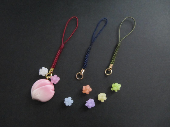 【オーダー】金平糖根付【和菓子風】 4枚目の画像