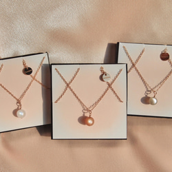 日光項鍊 - 玫瑰金 (14K包金) / Sun Necklace - Rose Gold (14KGF) 第7張的照片