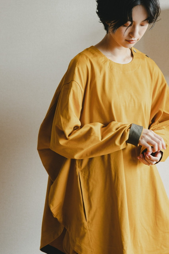 『円環カットソー・長袖』2021Ｖｅｒ．プレーティング天竺 