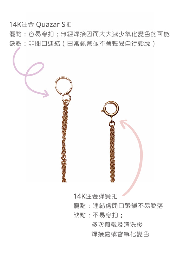 灰月光手鍊 - 玫瑰金 (14K包金) / Grey Moon Bracelet - Rose Gold (14KGF) 第8張的照片