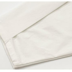 白色 簡約幾何摺紙襯衫 後片摺紙隱形排扣設計 寬鬆日系長袖襯衣 第3張的照片