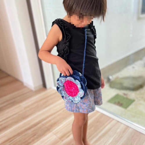 お花のキッズポシェット【送料無料】 雑貨・その他 wishbuta 通販  