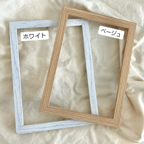 クリアポスター〗ドライフラワー 命名書 クリア命名書 雑貨