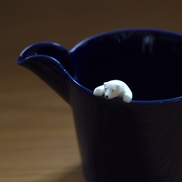 シロクマ片口（Blue）（箱なし） 4枚目の画像