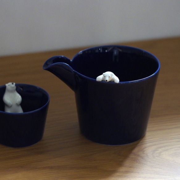 シロクマ片口（Blue）（箱なし） 8枚目の画像