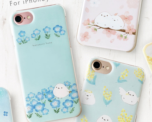 シマエナガ❁⃘*.゜レジンクリームケース 6032☆ シマエナガ クリームケース 5ml レジン ハンドメイド