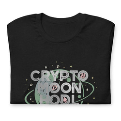 ユニセックスTシャツ【CRYPTO MOON】メンズ・レディース対応 10枚目の画像