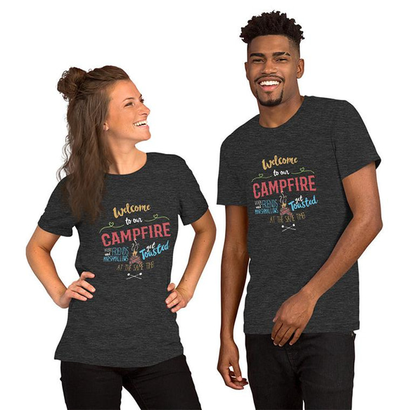 ユニセックスTシャツ【CAMPFIRE】メンズ・レディース対応 9枚目の画像