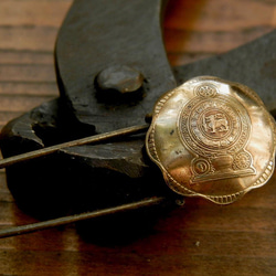 ＃B73　Sri Lanka Coin Brooch 4枚目の画像