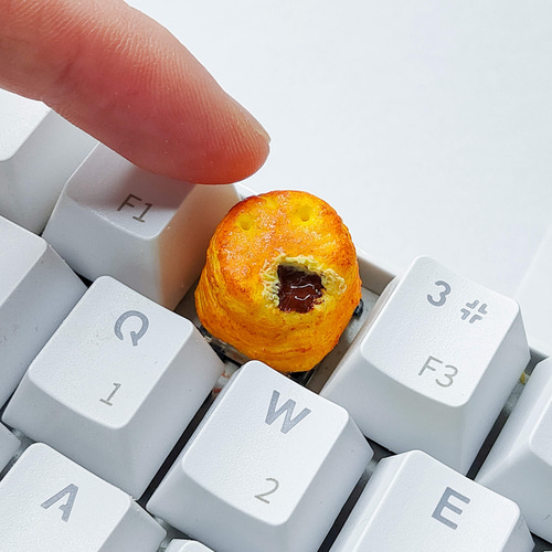 チョコパイなキーキャップ メカニカル Cherry mxスイッチ用 特集掲載