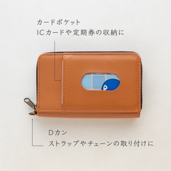 ミニ財布　にこにこ　✶ コインパスケース ピンク 春財布 ✶ 8枚目の画像