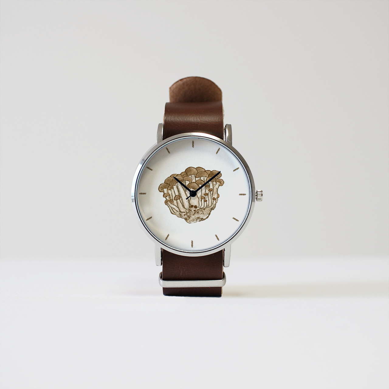 ぶなしめじの腕時計