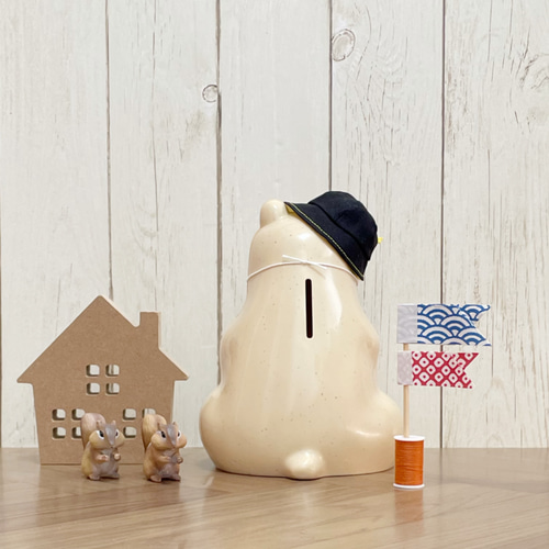 こどもの日のこものセット しろくま貯金箱 その他インテリア雑貨 こり