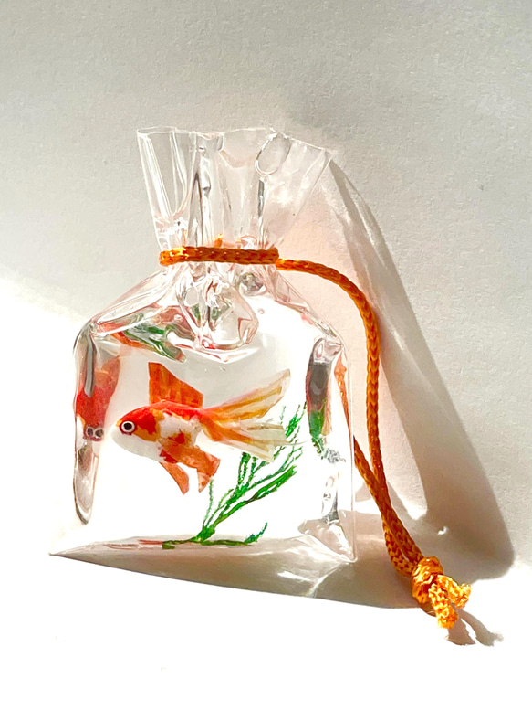 ミニチュア/海プレート/金魚すくい こるは | 金魚すくいの水槽のミニチュアです☆ 写真がうまく撮れ