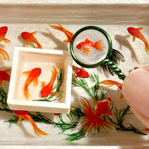 金魚すくいセット ミニチュア 置物 その他インテリア雑貨 池波屋 金魚すくいセット ミニチュア 置物 その他インテリア雑貨 池波屋
