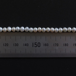 【再販】ベビー淡水パールロングネックレス 14Kgf（100㎝） 10枚目の画像