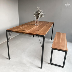 ＼送料無料／[Dining Table (IR_LG_I)]ダイニングテーブル サイズ選択可能 網棚追加可能 -26- 1枚目の画像