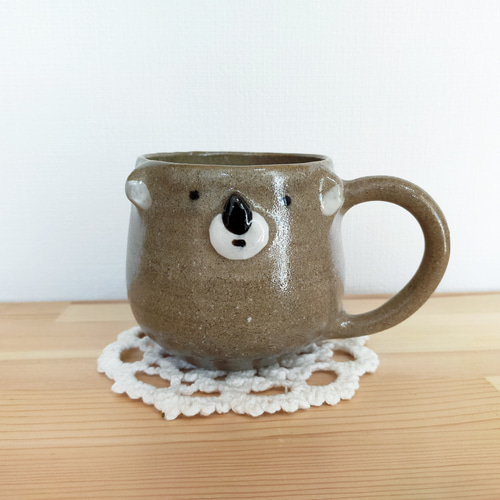 再販！】何か言いたげ。コアラのマグカップ ① マグカップ アトリエ