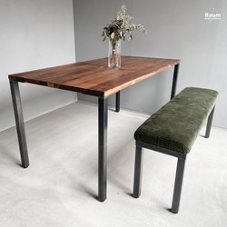 ＼送料無料／[Dining Table (IR_LG_J)]ダイニングテーブル サイズ選択可能 網棚追加可能 -28- 1枚目の画像