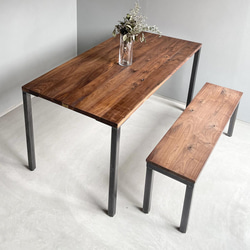 ＼送料無料／[Dining Table (IR_LG_J)]ダイニングテーブル サイズ選択可能 網棚追加可能 -28- 5枚目の画像