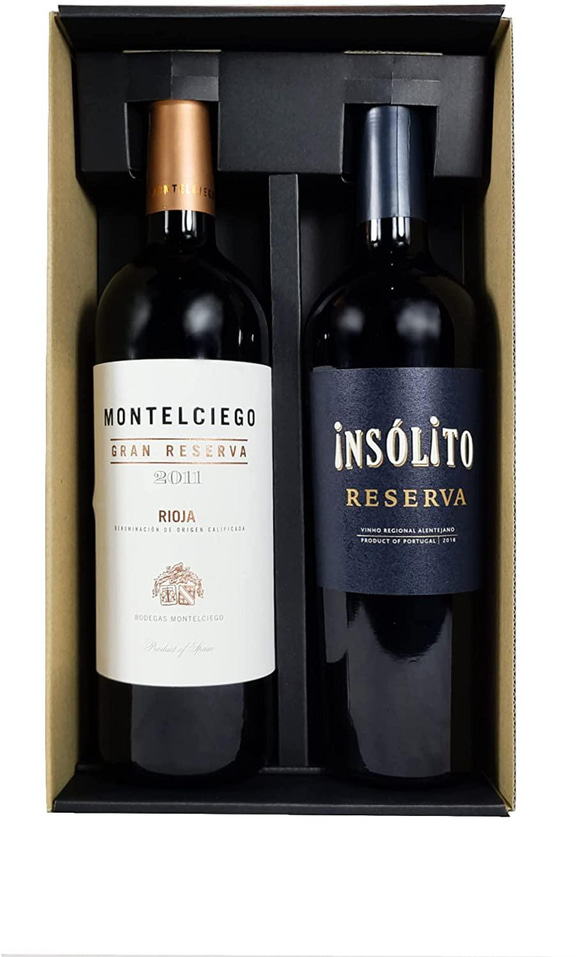 赤ワイン2本セット 化粧箱入り ギフト包装 化粧箱 ワイン 2本用 | THE