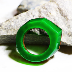 【送料無料】Wood Resin Ring/Forest ～ウッドレジンリング～ 1枚目の画像