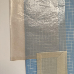 ヴィンテージ グラシン封筒 大10+小8枚セット 味紙 5枚目の画像