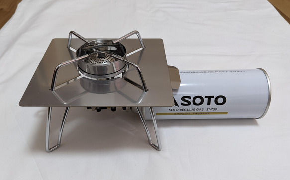 SOTO レギュレーターストーブ310 対応 遮熱板 (コンロは商品に含まれんせん)(41-4.5) 2枚目の画像