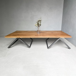 ＼送料無料／[Dining Table (IR_LG_K)]ダイニングテーブル サイズ選択可能 網棚追加可能 -29- 8枚目の画像
