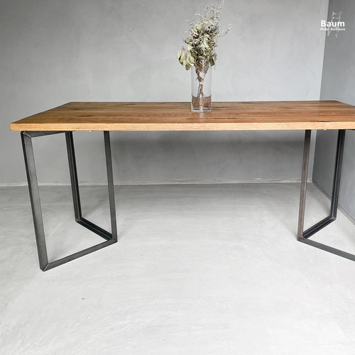 送料無料／[Dining Table (IR_LG_K)]無垢材ダイニングテーブル サイズ 