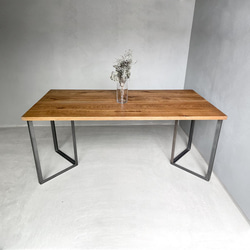 ＼送料無料／[Dining Table (IR_LG_K)]ダイニングテーブル サイズ選択可能 網棚追加可能 -29- 6枚目の画像