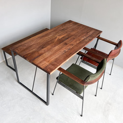 ＼送料無料／[Dining Table (IR_LG_L)]ダイニングテーブル サイズ選択可能 網棚追加可能 -31- 8枚目の画像