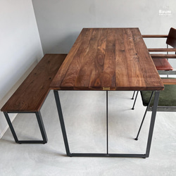 ＼送料無料／[Dining Table (IR_LG_L)]ダイニングテーブル サイズ選択可能 網棚追加可能 -31- 1枚目の画像