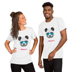 ユニセックスTシャツ【I'm Kawaii Panda】メンズ・レディース対応 6枚目の画像