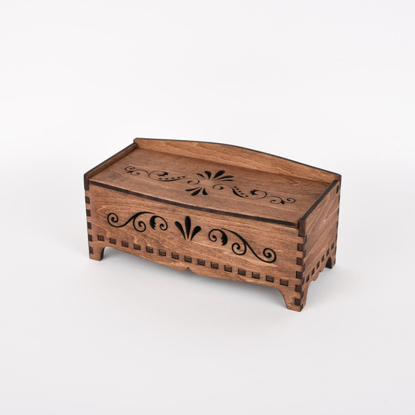 グレースボックス【S】（木製道具箱） 1枚目の画像
