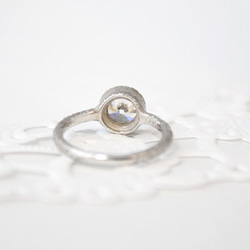 【Y様専用】bezel＆mil ring (rhodium plating) 3枚目の画像