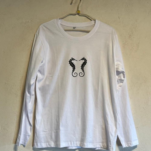 hermut lang タツノオトシゴtシャツ Original T-shirts タツノオトシゴ (Light Blue) – LITMUS SHOP