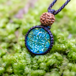 【レア・希少！仕事・恋愛・縁・チャンスを手にしたいあなたへ！11月誕生石・ブルートパーズとルドラクシャのお 12枚目の画像