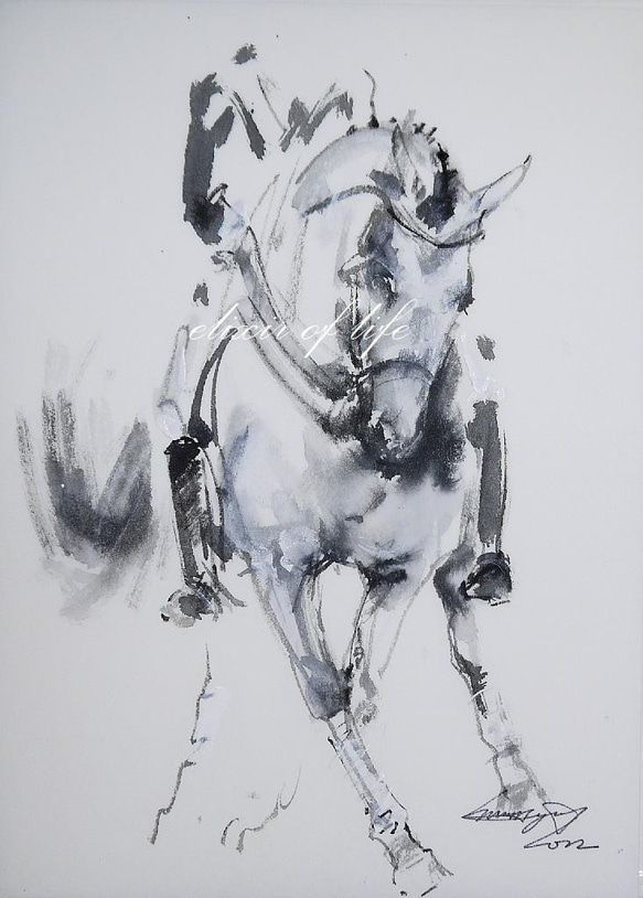 10min Ink Painting(SUMI-E) #228 - fish mint - - YouTube