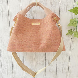国産　Creemaでしか出逢えない1品❗クールソリッド×牛革シェルピンク　 8枚目の画像