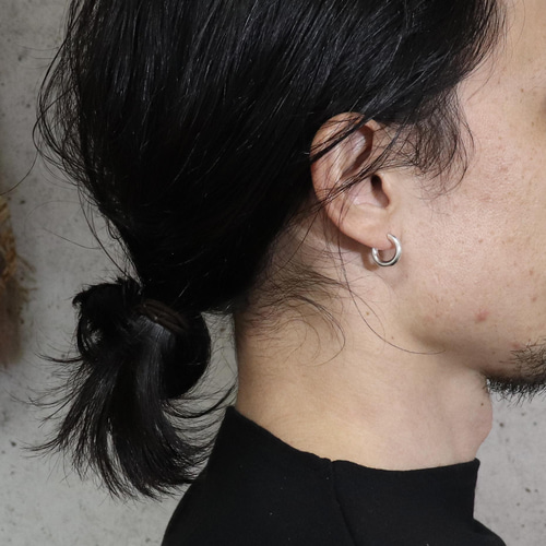 CAREERING フープピアス(両耳用) 301 シルバー CAREERING - 【両耳用】 PLACEBO 301F（プラシーボピアス