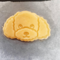 クッキー型　トイプードル　顔 3枚目の画像