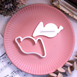 【楽器】ホルン・異形クッキー型・単品販売 4枚目の画像
